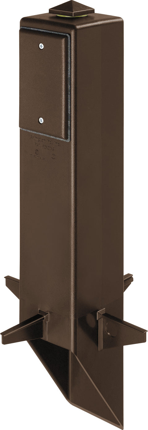Arlington GP19BR | Outdoor Light Fixture Support, Uv Rated Plastic, 19-1/2 In. Tall, Bronze