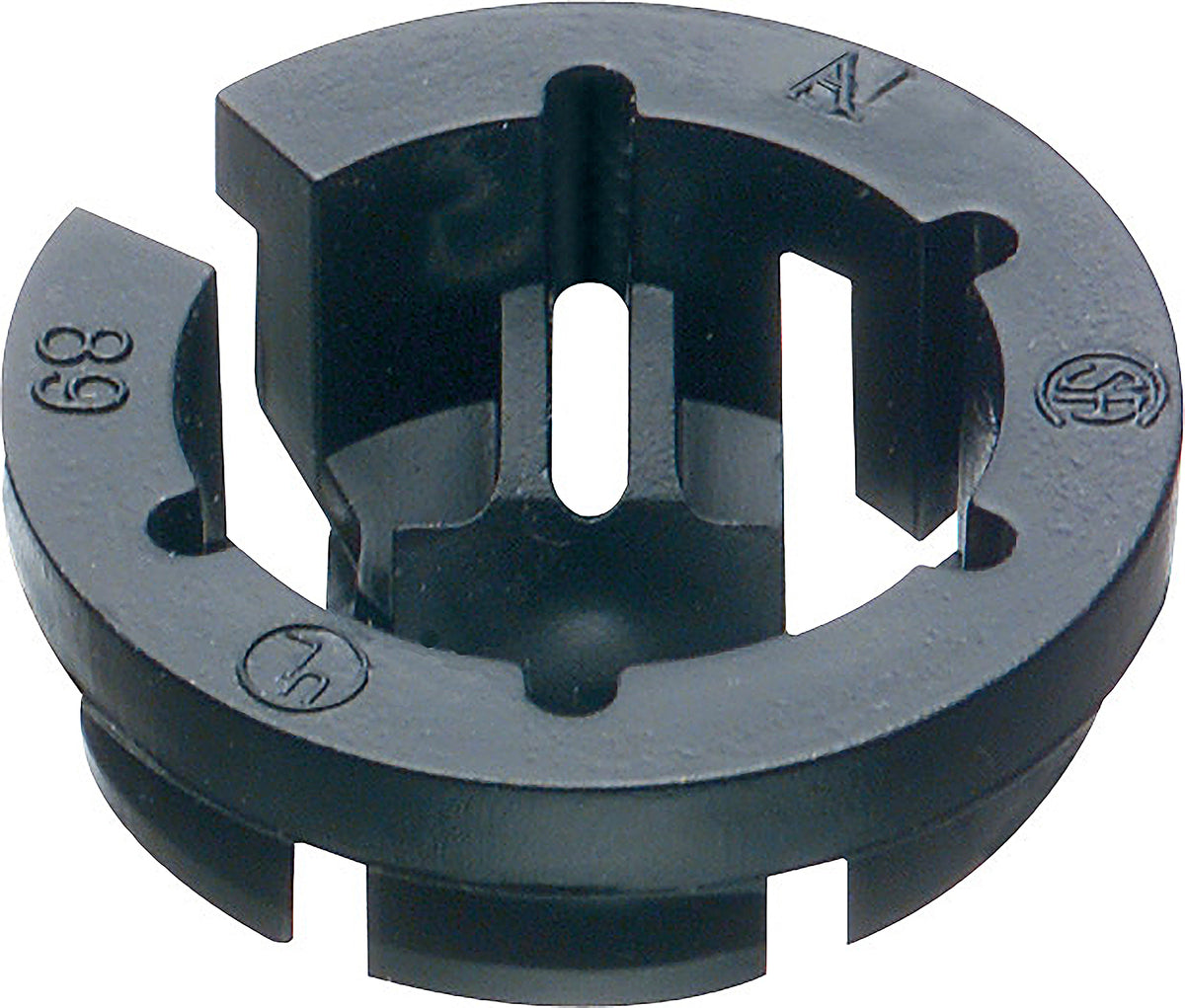 Arlington Industries- Inc NM94 | Black Button Non-Metallic Push-In Connector