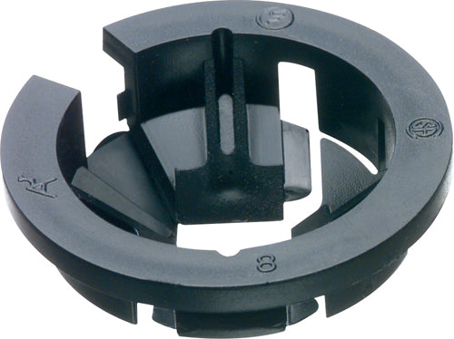Arlington NM96 | Nm Cable Connector, 1", Push-In, Non-Metallic, Black