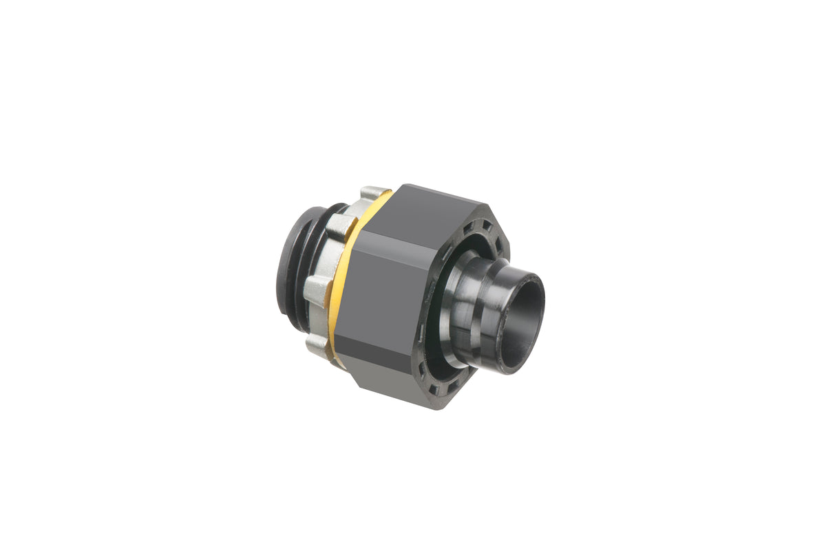 Arlington NMSC50BL | Non Metallic Screw On Straight Liquid Tight Connector 1/2"