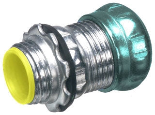 Arlington 821ART | 3/4 Inch Raintight Steel Emt Compression Connector With Insulated Throat