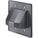 Arlington CE2BL | 2G SCOOP with LOW-VOLTAGE PLATE BLACK