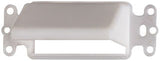 Arlington CEDH1 | 1G Horiz Scoop Plate/White