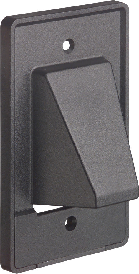 Arlington CER1BL | 1G 2PCS SCOOP PLATE/BLACK