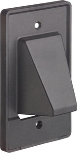Arlington CER1BL | 1G 2PCS SCOOP PLATE/BLACK