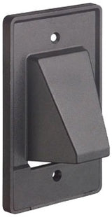 Arlington CER1BL | 1G 2PCS SCOOP PLATE/BLACK