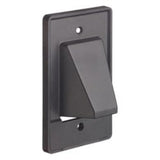 Arlington CER1BL | 1G 2PCS SCOOP PLATE/BLACK