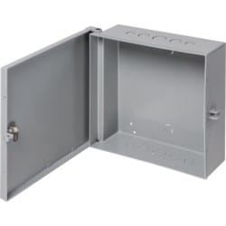 Arlington EB0708 | Outdoor rated non-metallic enclosures, NEMA3R. Gray, 7 x 8 x 3.5.