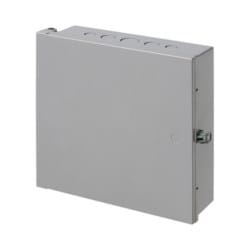 Arlington EB1111 | Heavy-Duty Non-Metallic Enclosure Box (11” X 11” | Gray)