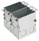 Arlington FLB5549 | 2 GANG STEEL FLOOR COMBO BOX