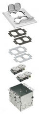 Arlington FLB5551NL | 2 Gang Metal Cover Kit