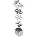 Arlington FLB5551NL | 2 Gang Metal Cover Kit