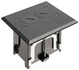 Arlington FLBA101BL | BLACK ADJUSTABLE FLOOR BOX