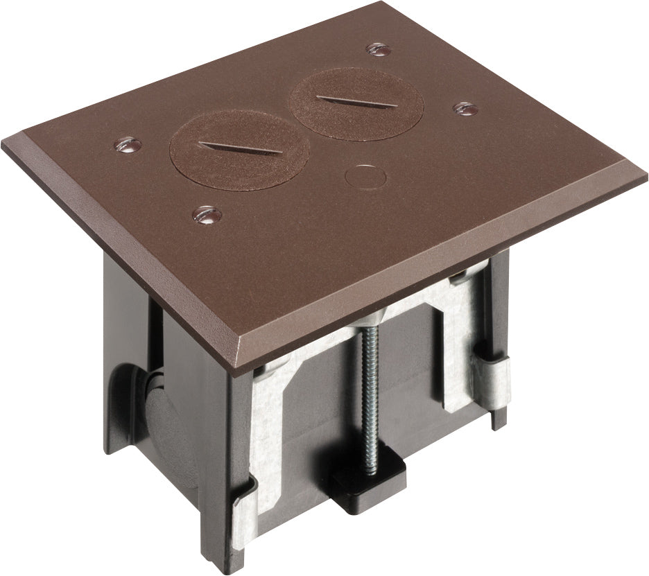 Arlington FLBA101BR | BROWN ADJUSTABLE FLOOR BOX