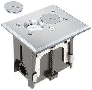 Arlington FLBA101NL | Nickel Adjustable Floor Box