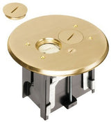 Arlington FLBAR101MB | Brass Adjustable Floor Box-Round