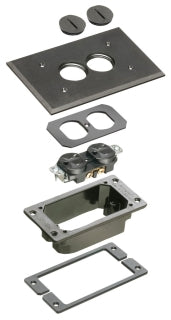 Arlington FLBC101BLTK | BLACK TRIM KIT-CONCRETE