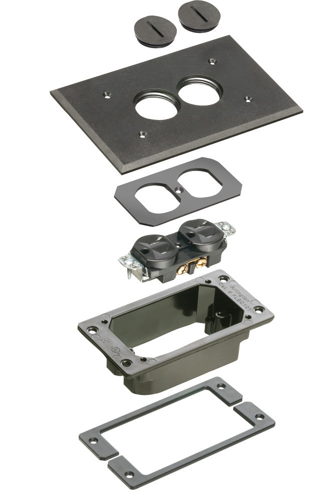 Arlington FLBC101BLTK | BLACK TRIM KIT-CONCRETE