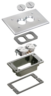 Arlington FLBC101NLTK | Nickel Trim Kit-Concrete