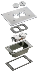 Arlington FLBC101NLTK | Nickel Trim Kit-Concrete