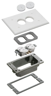 Arlington FLBC101WTK | WHITE TRIM KIT-CONCRETE