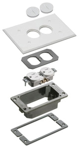 Arlington FLBC101WTK | WHITE TRIM KIT-CONCRETE