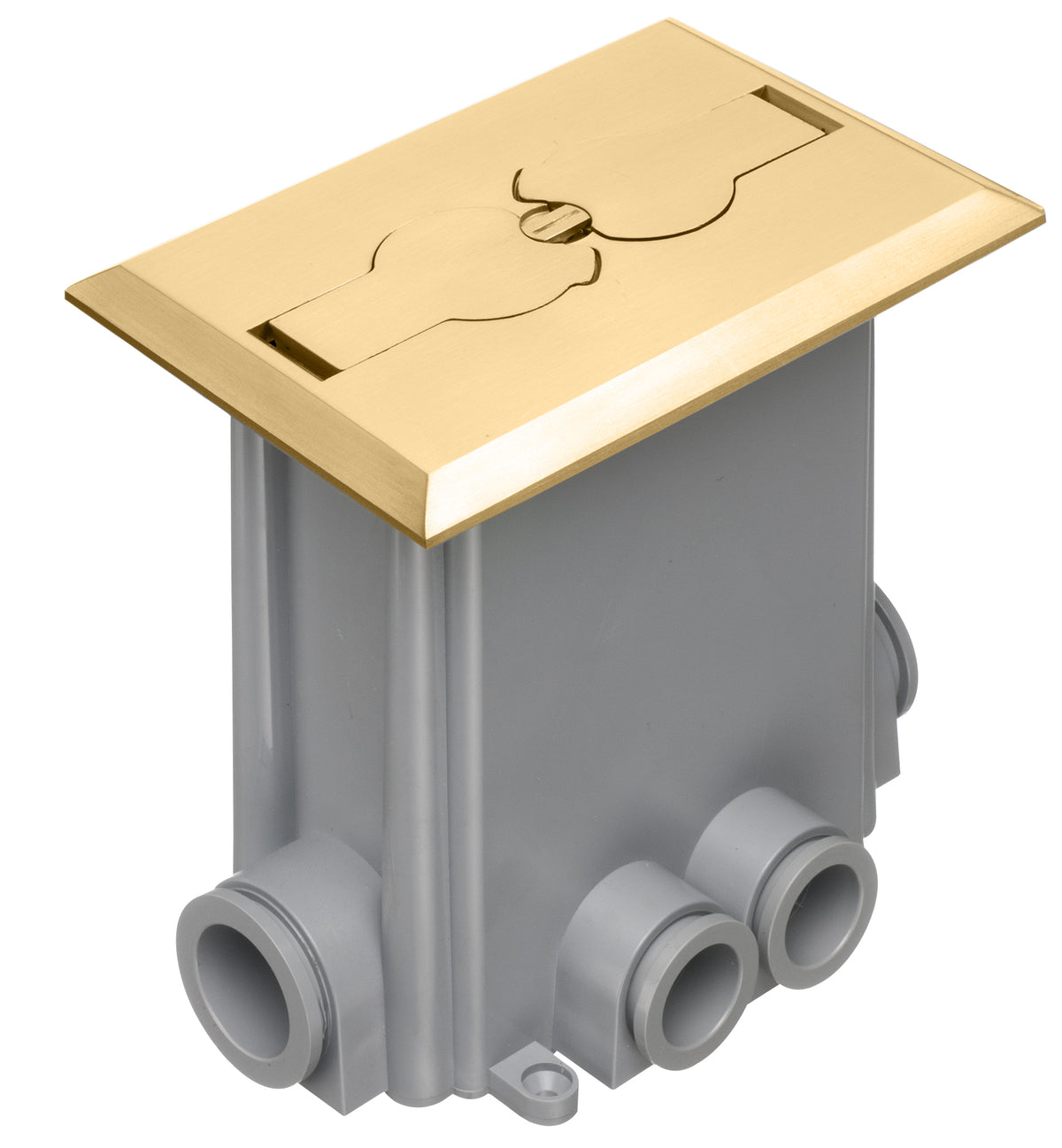 Arlington FLBCF101MB | Brass Floor Box Concrete