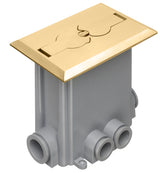 Arlington FLBCF101MB | Brass Floor Box Concrete