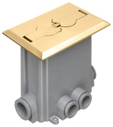 Arlington FLBCF101MB | Brass Floor Box Concrete