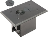 Arlington FLBR101BL | BLACK RETRO FLOOR BOX