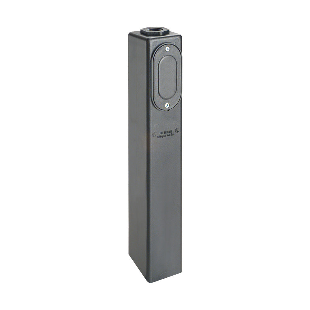 Arlington GPLN15B | 15" GARDEN POST BLACK