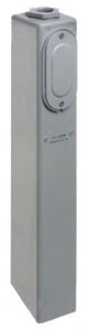 Arlington GPLN15GR | 15" GARDEN POST GRAY