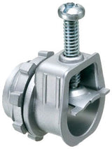 Arlington L16 | Saddle Conduit Connector, 3/8 in Trade, 0.405 to 0.65 in Cable Openings, Die Cast Zinc