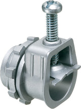 Arlington L16 | Saddle Conduit Connector, 3/8 in Trade, 0.405 to 0.65 in Cable Openings, Die Cast Zinc