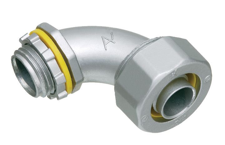 Arlington LT9038 | 3/8" LIQUIDTIGHT 90 Degree CONNECTOR