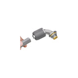 Arlington LT907A | 3/4" 90 Degree LT CONNECTOR with INSULATED THROAT