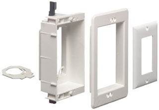 Arlington LVU1W | LOW VOLTAGE MOUNTING BRACKET