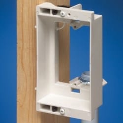 Arlington LVU1W | LOW VOLTAGE MOUNTING BRACKET