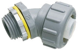 Arlington NMLT4575BL | 3/4" PVC 45 Degree LIQUIDTIGHT CONNECTOR BLACK