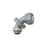 Arlington NMLT5090BL | 1/2" PVC LIQUIDTIGHT CONNECTOR ZERO TO 90 BLACK