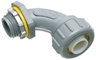 Arlington NMLT90200BL | 2" Black Pvc 90 Degree Liquidtight Connector