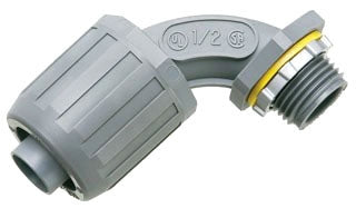 Arlington NMLT905 | 1/2" 90 Degree LIQUIDTIGHT NON-METALLIC CONNECTOR