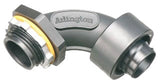 Arlington NMSC90100BL | 1" BLACK SCREW-ON CONNECTOR