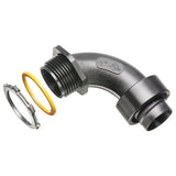 Arlington NMSC90100BL | 1" BLACK SCREW-ON CONNECTOR