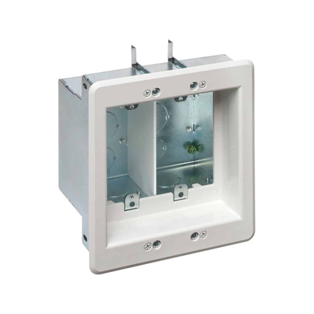 Arlington TVBS505 | 2-Gang Steel Recessed Tv Box