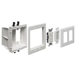 Arlington TVBU505K | 2 Gang Tv Box Kit