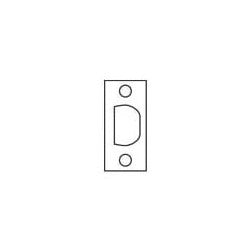 Arrow Lock 101 32D | Cylindrical Lockset Spring Latch, Satin Stainless Steel, For MK Series Cylindrical Lockset