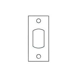 Arrow Lock 142 03 | Cylindrical Lockset Deadlatch, Square Corner, Bright Brass, For D and E Series Deadbolt