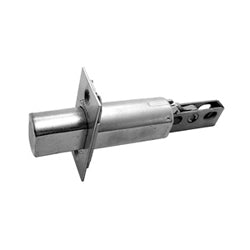 Arrow Lock 144 32D | Cylindrical Lockset Deadlatch, Square Corner, 2-3/4" Backset, Satin Stainless Steel, For D and E Series Deadbolt