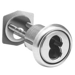 Arrow Lock 16RCR-27 26D | Rim Cylinder Housing, Standard, 7-Pin, Satin Chromium Plated